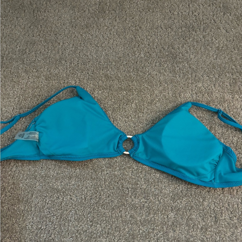 BLUE SWIM TOP - Picture 2 of 3